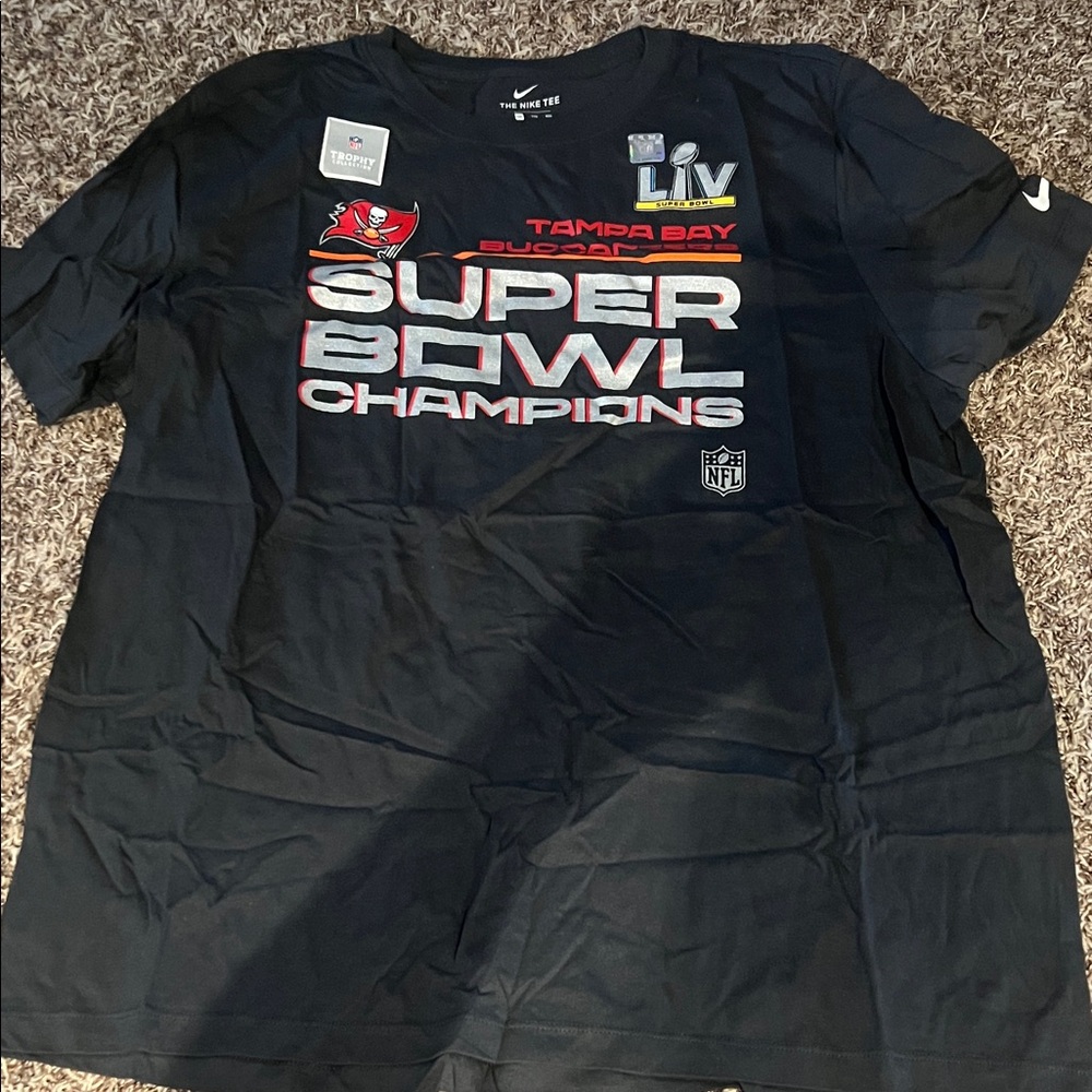 Nike Black Super Bowl LIV Champions Tee